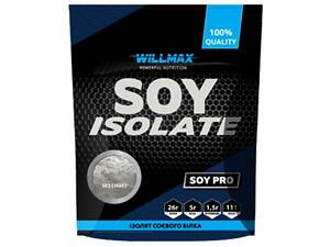 Протеин Willmax Soy isolate 900 g /30 servings/ Natural