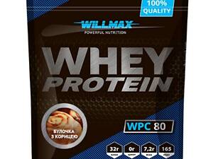 Протеин Willmax Whey Protein 80 920 g /23 servings/ Cinnamon Bun