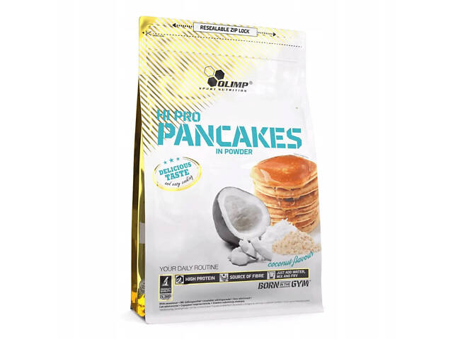 Протеиновые блинчики Olimp Hi Pro Pancakes 900 г, кокос - Фото 1