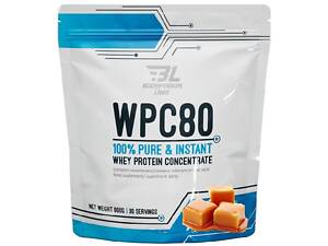 Протеин Bodyperson Labs WPC80 900 g /30 servings/ Caramel