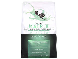 Протеин Syntrax Matrix 5.0 2270 г 76 servings Mint Cookie