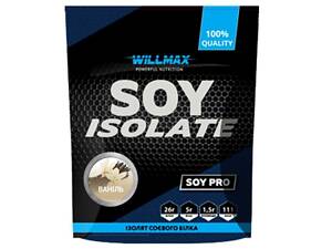 Протеин Willmax Soy isolate 900 г 30 servings Vanilla