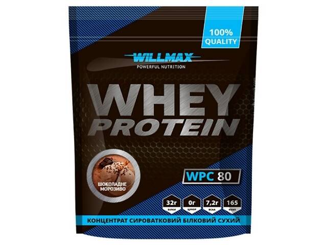 Протеин Willmax Whey Protein 80 23 servings Chocolate Ice Cream 920 г - Фото 1