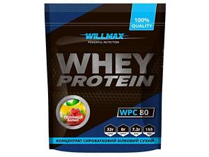 Протеин Willmax Whey Protein 80 920 г 23 servings Strawberry Banana