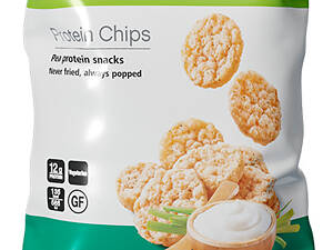 Протеиновые Чипсы со вкусом Сметаны и Лука, Протеиновые снеки Гербалайф Herbalife