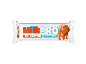 Протеиновый батончик Sporter Protein Bar Milk Pro salted caramel flavor 60 г