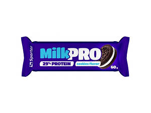 Протеиновый батончик Sporter Protein Bar Milk Pro cookies Flavor 60 г