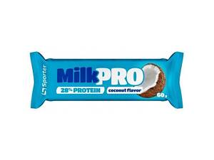 Протеиновый батончик Sporter Protein Bar Milk Pro Coconut Flavor 60 г