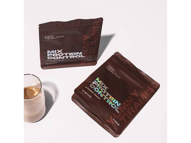 Протеиновый коктейль для контроля или увеличения веса Choice PRO HEALTHY Mix Protein Control Yummy Тирамису 145 г (99101 - Фото 4