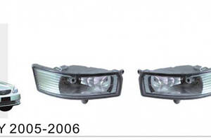 Протитуманки (2 шт, галогенні) для Toyota Camry 2002-2006 рр.