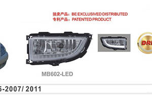 Противотуманки (2 шт, LED) для Mitsubishi Lancer 9 2004-2008 гг