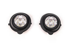 Противотуманки (2004-2008, 2 шт, LED) для Renault Kangoo