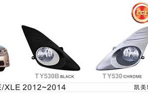 Противотуманки US-type 2011-2014 (2 шт, галогенные) для Toyota Camry