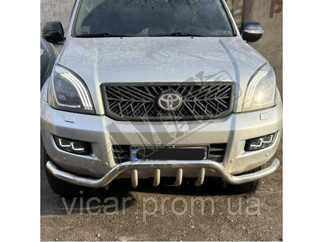 АКЦИЯ!!! Допы, ПТФ,Противотуманные фары ( FULL LED ) Toyota Land Cruiser Prado 120 (2003-2008) - Фото 3