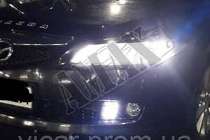 Противотуманные фары с led габаритами (ПТФ) Mazda 6 (2005-2007)