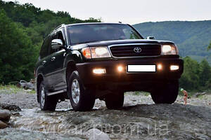 Противотуманные фары в оригинальном стиле Toyota Land Cruiser 100 (1998-2007)