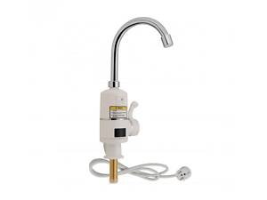 Проточный кран-водонагреватель кухонный Lidz Warm 056 LDWAR056WCR24984 White / Chrome