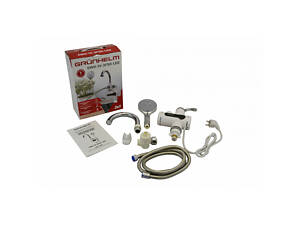 Проточный водонагреватель электрический Grunhelm EWH-1X-3FSH-LED 3000 Вт