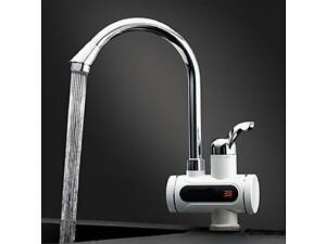 Проточный водонагреватель с LED-дисплеем, 3 кВт