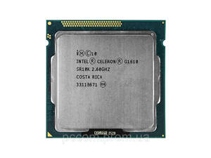 Процессор Intel® Celeron® G1610 (2 МБ кэш-памяти, тактовая частота 2,60 ГГц)