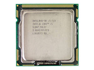 Процесор Intel® CoreTM i5-760 (8 МБ кеш-пам'яті, тактова частота 2,80 ГГц)