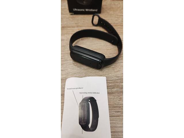Протимоскітний ультразвуковий браслет М90. Репелент - Фото 7