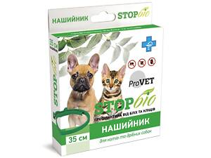 ProVET Ошейник от блох и клещей ProVET StopБио 35 см для собак и кошек