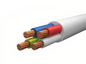 Провод медный ПВС 4х4 кв.мм Каблекс Украина [43755EK-1C] мягкий четырехжильный-многопроволочный