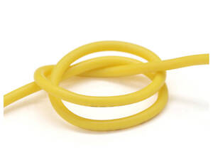 Провод силиконовый QJ 30 AWG (желтый), 1 метр