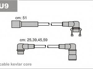 Провода (каучук) В/В Volvo 440-460 2.0 Turbo 88-