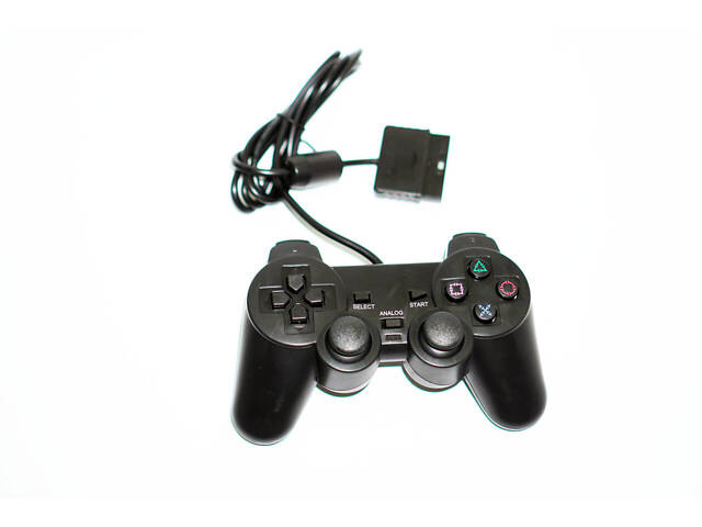 Проводной джойстик GamePad DualShock вибро для Sony PlayStation ps2 - Фото 3