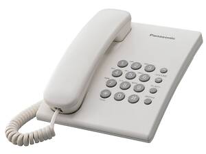 Проводной телефон Panasonic KX-TS2350UAW White