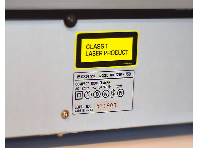 Програвач дисків Sony CDP-750 - Фото 7