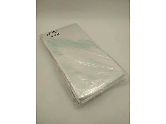 Пакети поліпропіленові прозорі 10*15см; 45коп, для упаковки під запайку, фасувальні, без клейового клапана (1000шт) - Фото 5
