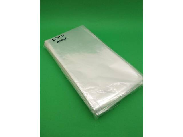 Пакети поліпропіленові прозорі 8.4*17см; 45коп, для упаковки під запайку, фасувальні, без клейового клапана (1000шт) - Фото 4