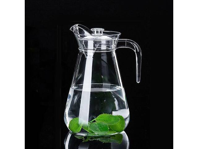 Прозрачный кувшин с ручкой 2 л - Фото 1