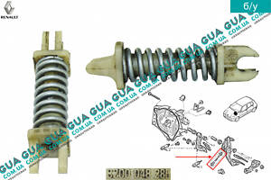 Пружина педалі зчеплення 8200048285 Nissan/НІССАН KUBISTAR 1997-2008/КУБІСТАР 97-08, Renault/РЕНО KANGOO 1997-2007