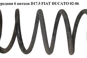 Пружина передняя 6 вит. D17.5 FIAT DUCATO 02-06 (ФИАТ ДУКАТО) (1315373080, 4026148)