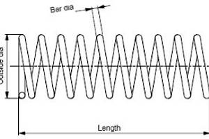 Пружина для моделей:CITROËN (BERLINGO,BERLINGO), PEUGEOT (PARTNER,PARTNER)