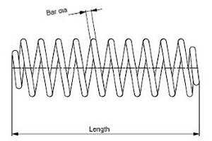 Пружина подвески  для моделей: SKODA (ROOMSTER, ROOMSTER)