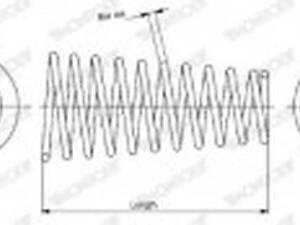 Пружина подвески на Primera