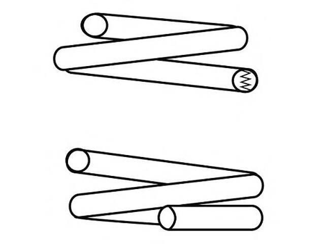 Пружина задня Polo/Cordoba 93-02