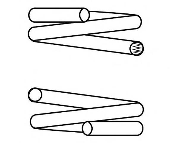 Пружини передній DB C270 CDI/C320 W203 00-