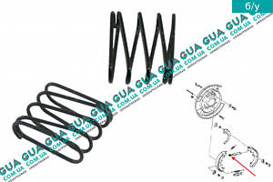 Пружинка колодок гальмівних гальма стоянки ( механізм ручника ) 9050414002 Toyota/ТОЙОТА LAND CRUISER 2000-