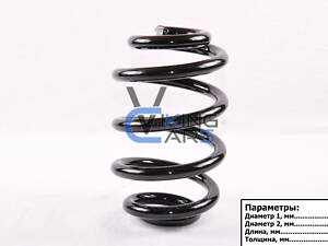 Пружина K+F задняя Volkswagen Transporter, Caravelle, Multivan T4 HD 1990-- 701511105M