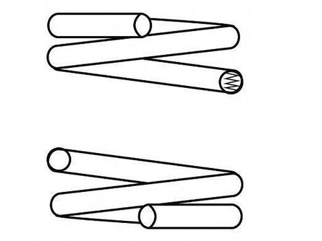 Пружина (передня) Ford Focus 1.6 16V 98-04 (седануниверсалнакл.зад.частьфургон) CS GERMANY 14504048 на FORD FOCUS (DAW, - Фото 1