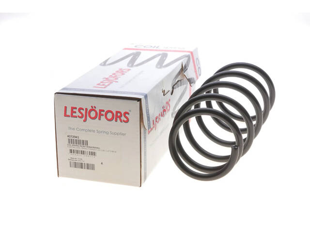 Пружина подвески LESJOFORS 4072941 Renault Kangoo 8200666436, 5401000QAN, 7700311494 - Фото 1