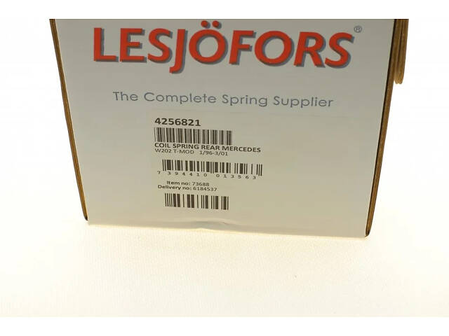 Пружина підвіски LESJOFORS 4256821 Mercedes C-Class A2023242404, A2103243304, 2103243304 - Фото 6