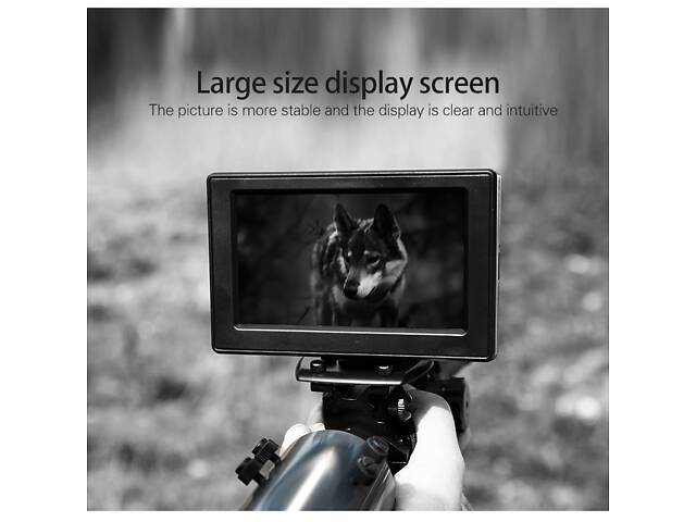 Прибор ночного видения для оптического прицела с 4,3' монитором Fire Wolf FW1 (без самого прицела) - Фото 5