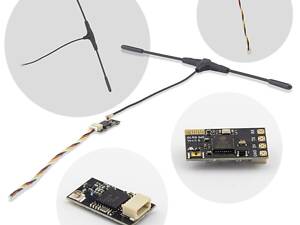 Приймач сигналу ELRS 915 MHz, BetaFPV 900 RX, прошивка 3.5.2, з антеною Immortal T (комплект 10 шт)